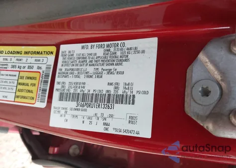 2014 Ford Fusion Hybrid Titanium from USA, damaged, VIN 3FA6P0RU1ER132631